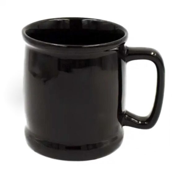 Custom Black Ceramic Cup