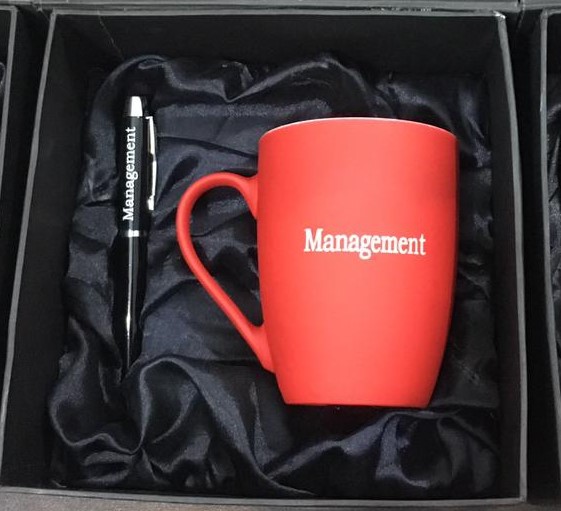 Matt Mug And Pen with Box