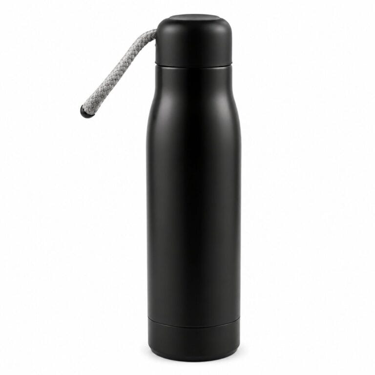 Executive Black Metal Bottle
