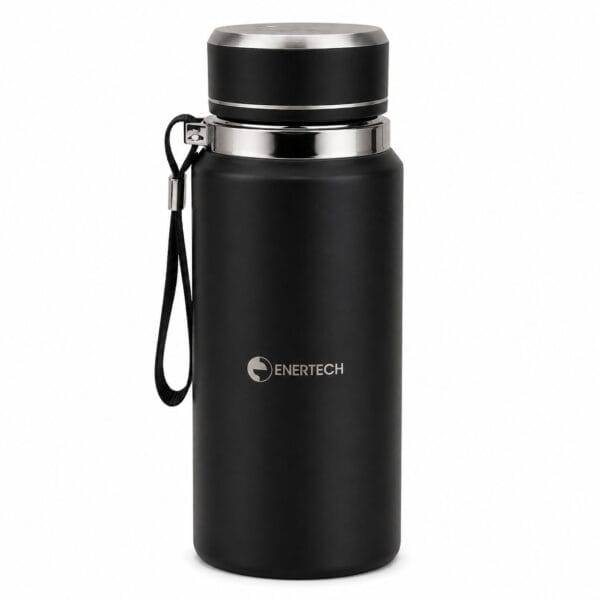 Executive Black Stainless Steel Bottle