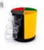 Acrylic Multicompartment Pen Holder