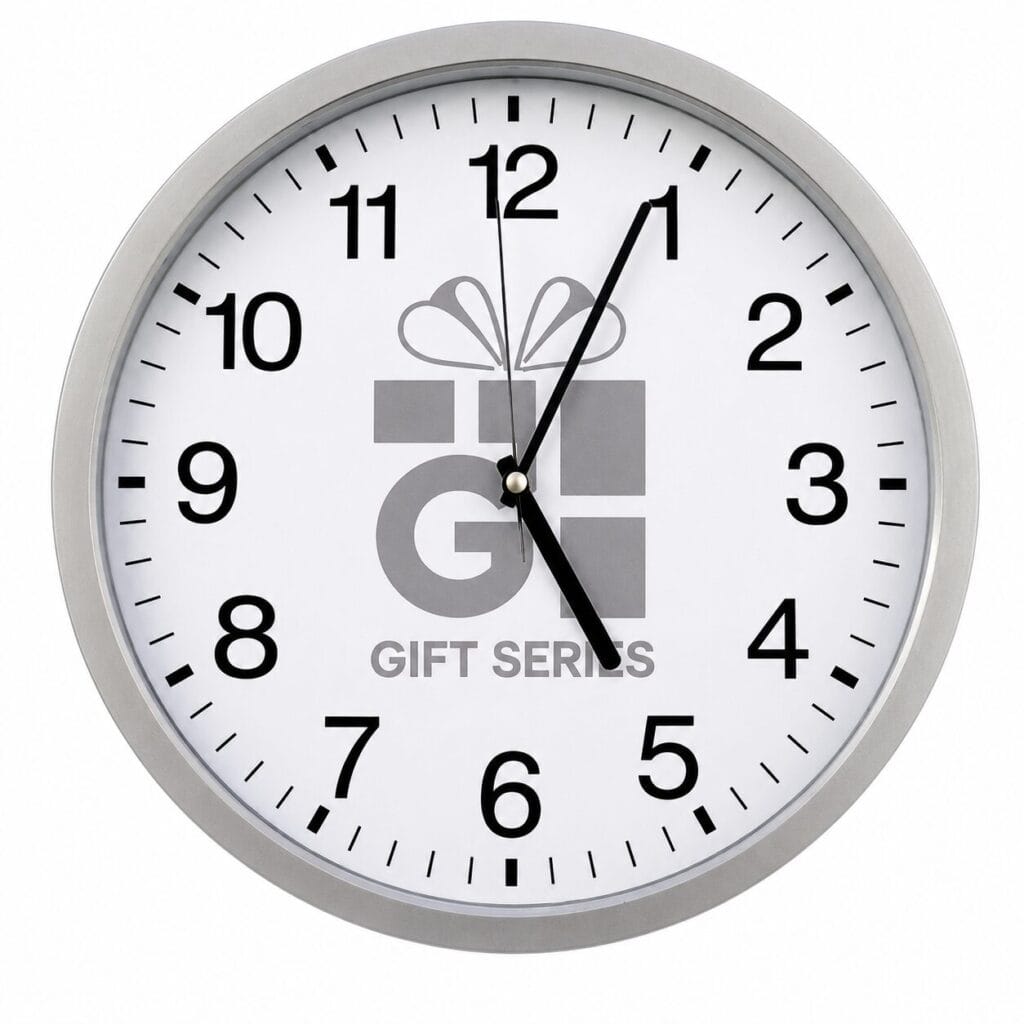 Executive Elegance Corporate Wall Clock
