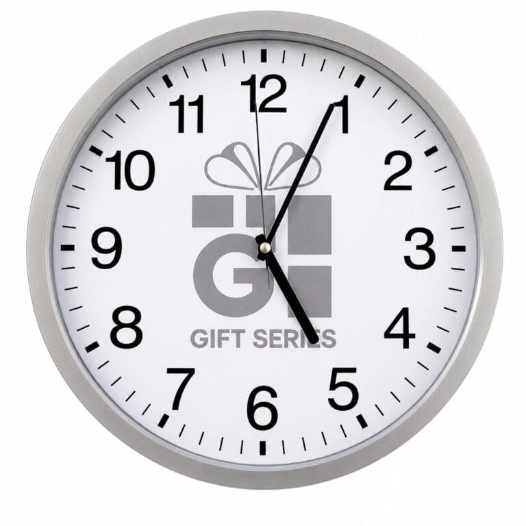 Executive Elegance Corporate Wall Clock