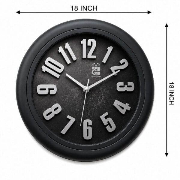 Premium Black Wall Clock