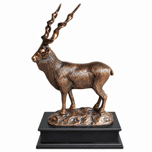 The Majestic Markhor Sculpture